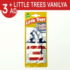 Little Trees Asma Araba Koku Amerikan Bayrağı Vanilya Oto Parfüm 