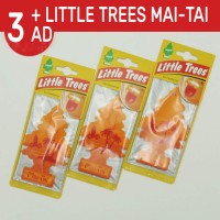 Little Trees Asma Araba Koku Mai-Tai  Oto Parfüm 3 Adet