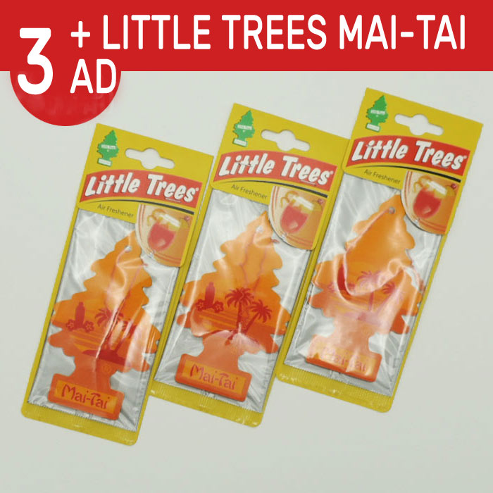 Little Trees Asma Araba Koku Mai-Tai Oto Parfüm 3 Adet